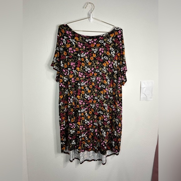 Tahari Women’s Plus Size 3X Floral High-Low Tunic Top Dress - Boho Chic - Picture 3 of 9